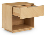 ARTICLE - Nera 1-Drawer Nightstand (Oak)