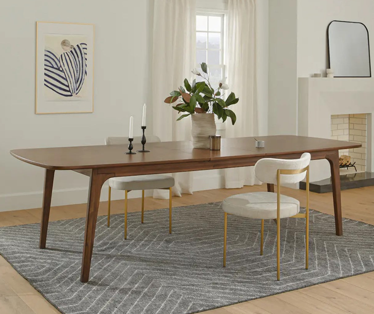 ARTICLE - Plumas Dining Table for 10+ (Extendable)