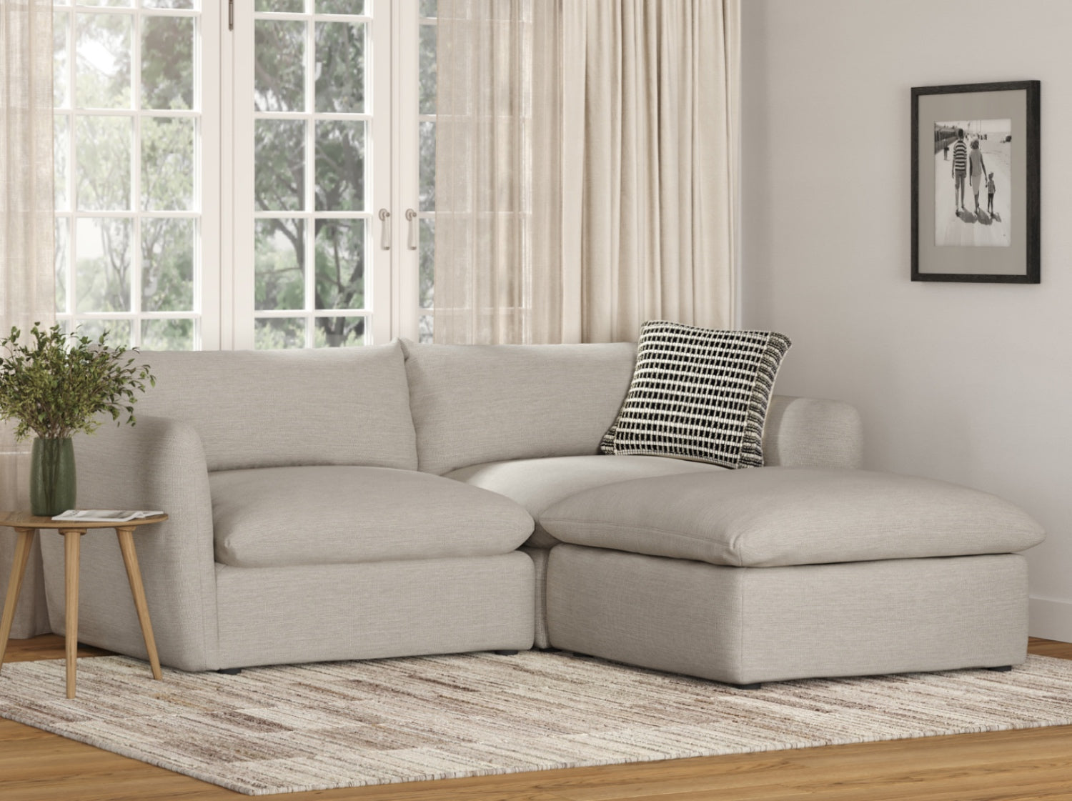 ARTICLE Leigh 3pc Modular Sectional - Thumbnail 2