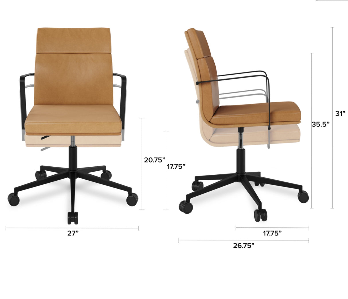 ARTICLE - Gerven Office Chair (Leather)
