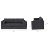 ARTICLE - Sven 88" Sofa Sleeper Bed (Napa Charcoal)