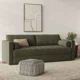 ARTICLE - Sven 88" Tufted Sofa Bed (Fir Green)