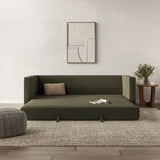 ARTICLE - Sven 88" Tufted Sofa Bed (Fir Green)