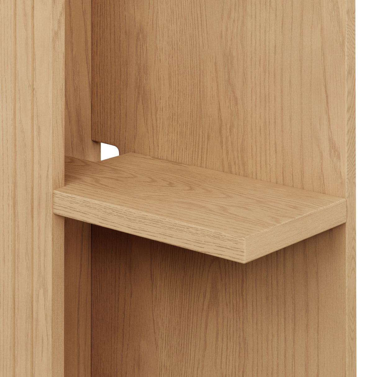 ARTICLE - KOUVA KING STORAGE HEADBOARD (Oak)