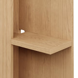 ARTICLE - KOUVA KING STORAGE HEADBOARD (Oak)