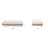 ARTICLE - BASI TWIN BED FRAME (White Oak)