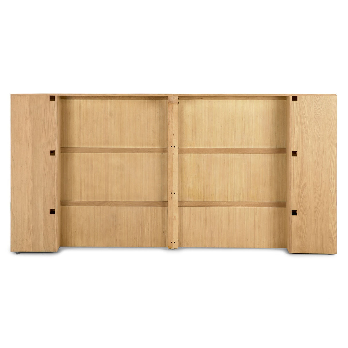 ARTICLE - KOUVA KING STORAGE HEADBOARD (Oak)
