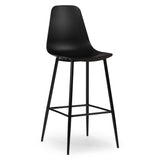 ARTICLE - SVELTI BAR STOOL ( Pure Black)