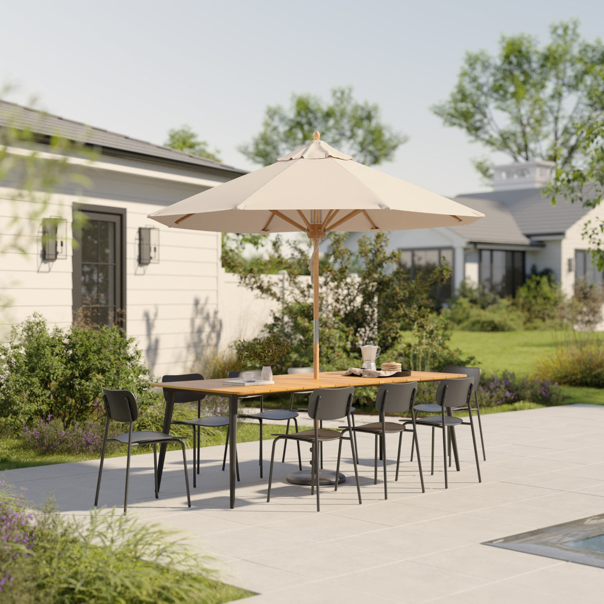 ARTICLE - Ari Outdoor Stackable Dining Chair (Black)