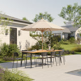 ARTICLE - Ari Outdoor Stackable Dining Chair (Black)