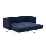 ARTICLE - Sven 88" Tufted Velvet Sofa Bed (Plush Cascadia)