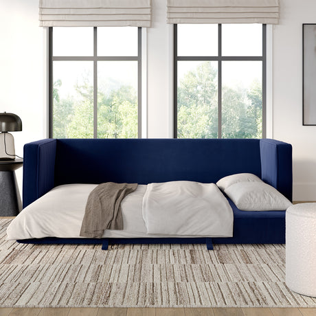 ARTICLE - Sven 88" Tufted Velvet Sofa Bed (Plush Cascadia)