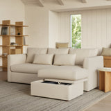 ARTICLE - Marina 90" Reversible Sleeper Storage Sectional