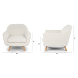 ARTICLE - Gabriola 34" Lounge Chair (Ivory Boucle)