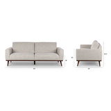 ARTICLE - Rhett 84" Sofa (Pepper Ivory)