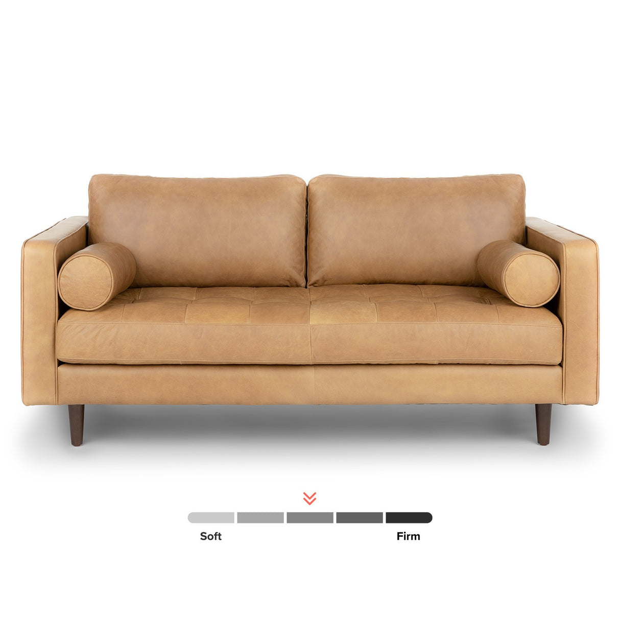 ARTICLE - Sven 72" Tufted Leather Loveseat