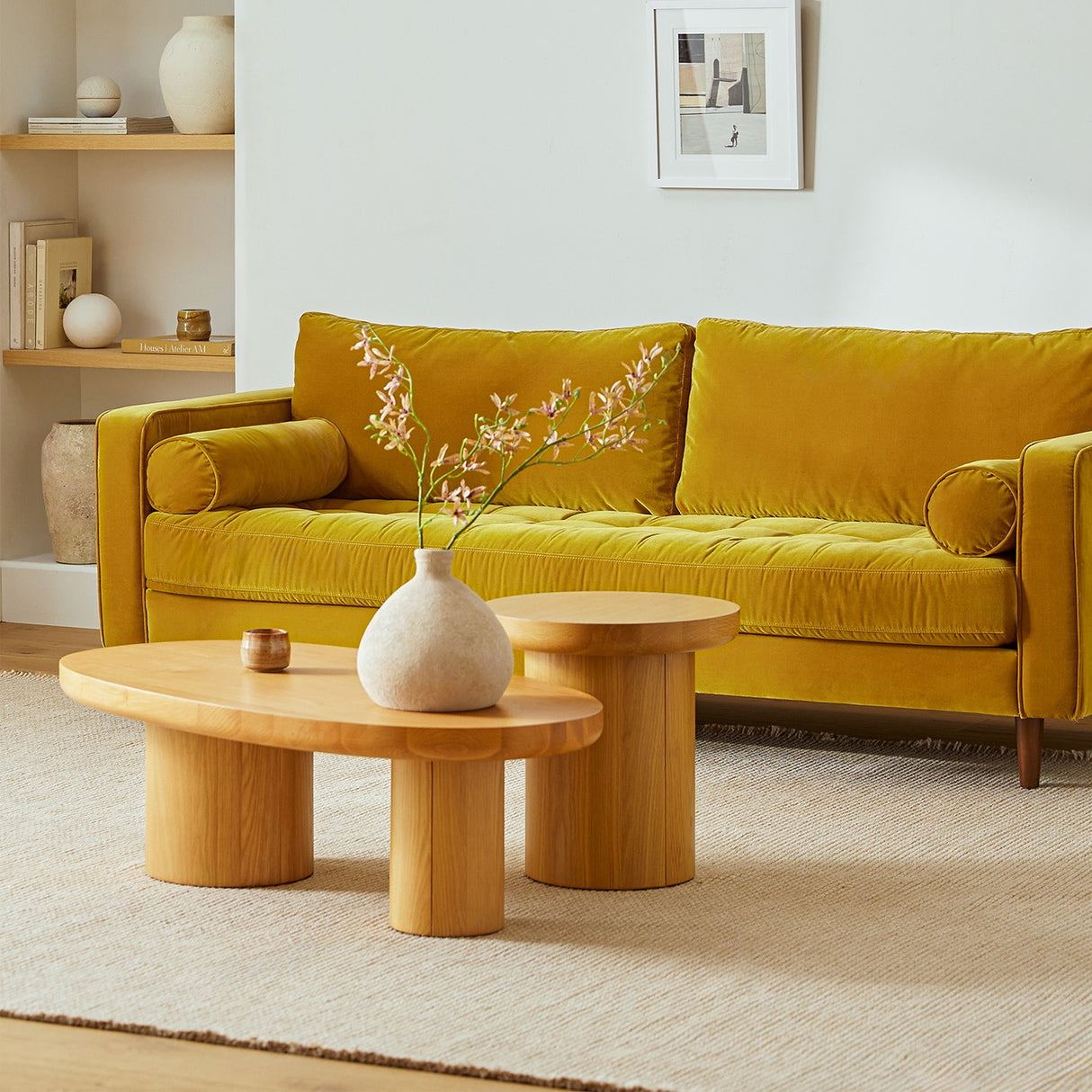 ARTICLE - Baarlo 46" Coffee Table (Oak)