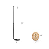 ARTICLE -Bori Small Lantern w/Black Stand Set