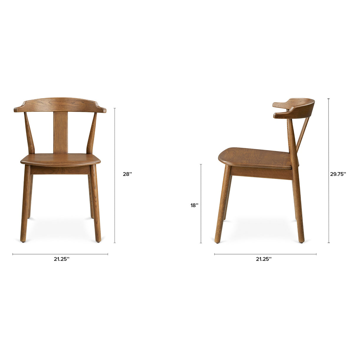 ARTICLE - Morton Dining Chair (Smoked Oak)