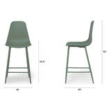 ARTICLE - Svelti Counter Stool(Aloe Green)