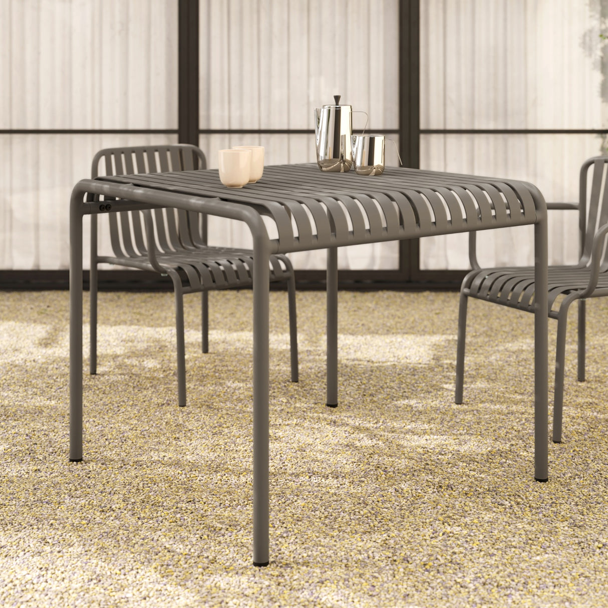 ARTICLE - Sarek 35.5" Outdoor Dining Table(Warm Stone)