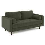 ARTICLE - Sven 72" Tufted Loveseat - Fir Green