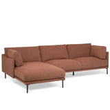 ARTICLE - Olsen 110" Left Sectional - Ratine Oxide