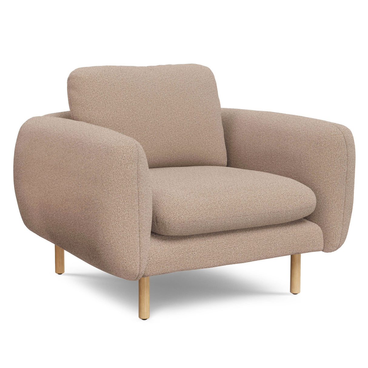 ARTICLE - Sanders 37 Lounge Chair - Sandstone Wool Bouclé