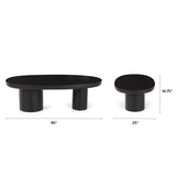 ARTICLE - Baarlo 46 Coffee Table - Black Ash
