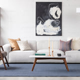 ARTICLE - Vena 43.5 Marble Coffee Table - Walnut