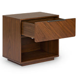 ARTICLE - Nera 1-Drawer Nightstand - Walnut