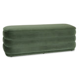 ARTICLE - Rolph 55.5 Velvet Storage Bench - Plush Pacific Green