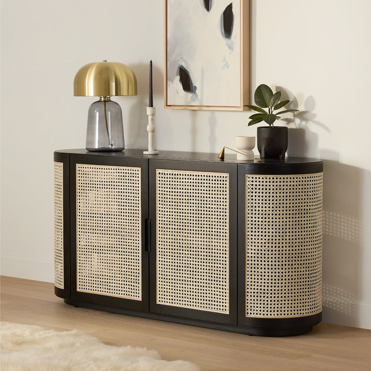 ARTICLE - Candra 60" Sideboard - Black