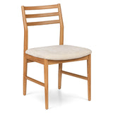 ARTICLE - Wosla Dining Chair - Oak and Bristol Ivory