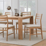 ARTICLE - Wosla Dining Chair - Oak and Bristol Ivory