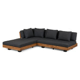 ARTICLE -Lubek 82.5" Outdoor Low Left Sectional - Slate Gray