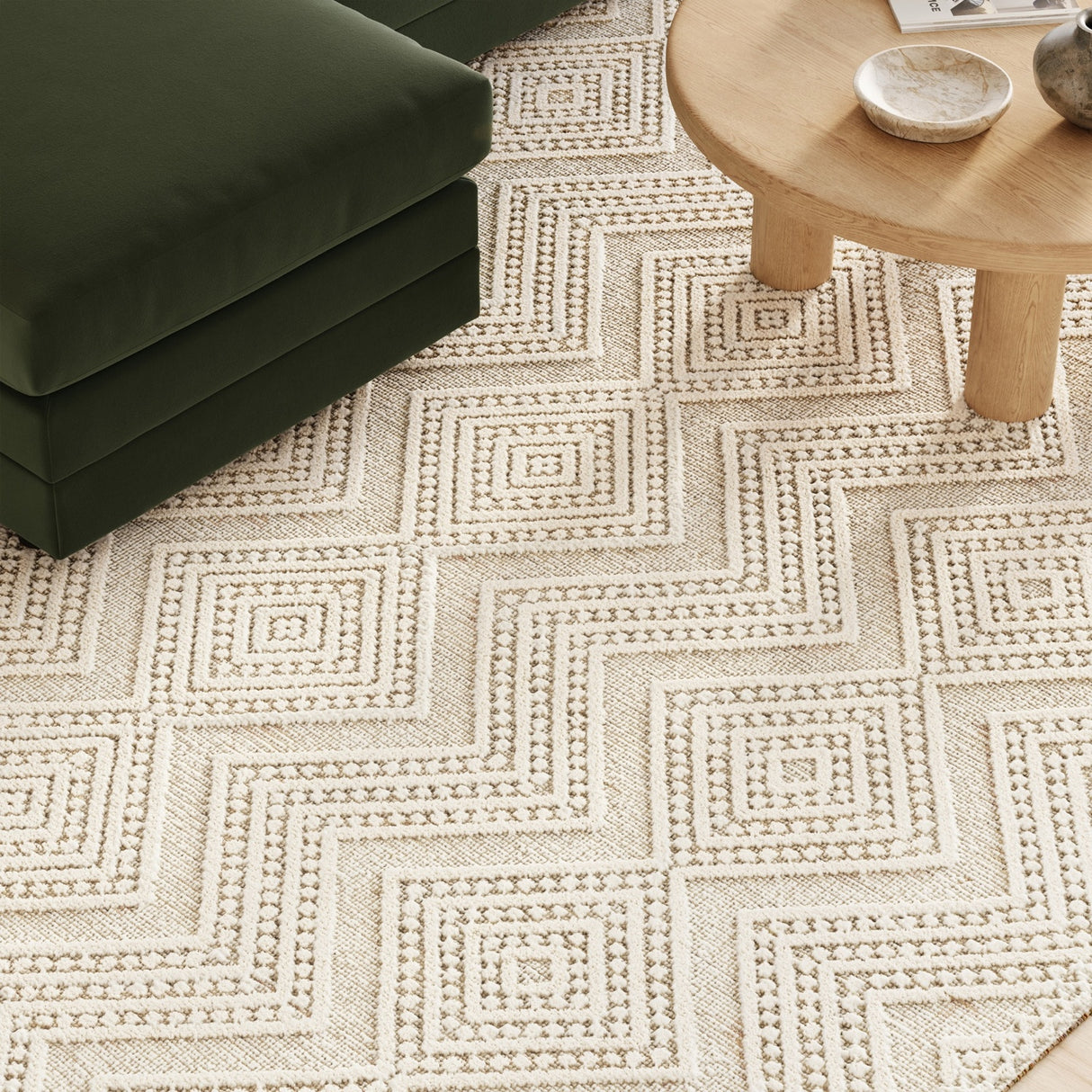 ARTICLE - Carina 8 x 10 Rug - Textured Ivory