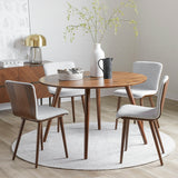 ARTICLE - Seno 47" Round Dining Table - Walnut ( Minor scratches on the surface)