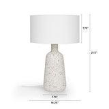 ARTICLE - Ando Tall Table Lamp - Waxen White
