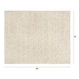 ARTICLE - Carina 8 x 10 Rug - Textured Ivory