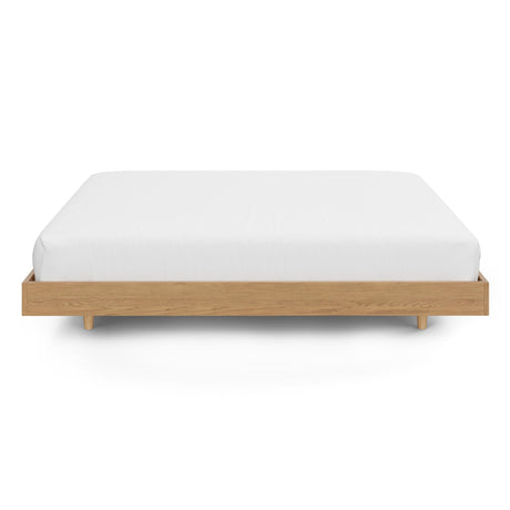 ARTICLE - Basi Queen Bed Frame - White Oak