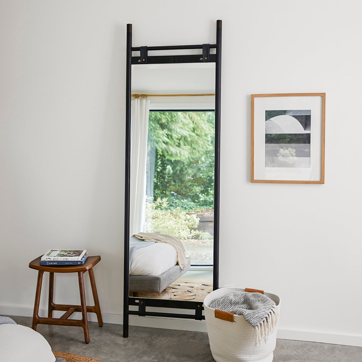 ARTICLE - Beau Floor Mirror - Black