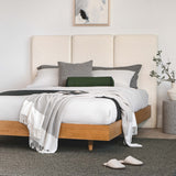 ARTICLE - Basi Queen Bed Frame - Oak