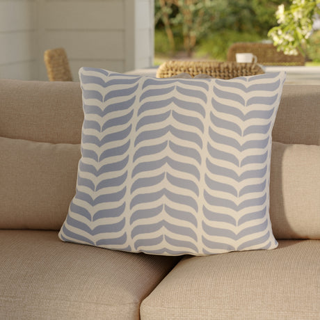 ARTICLE - Baleen Indoor/Outdoor Pillow - Ice Blue