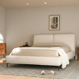 ARTICLE - Abisko Queen Upholstered Bed - Quartz White