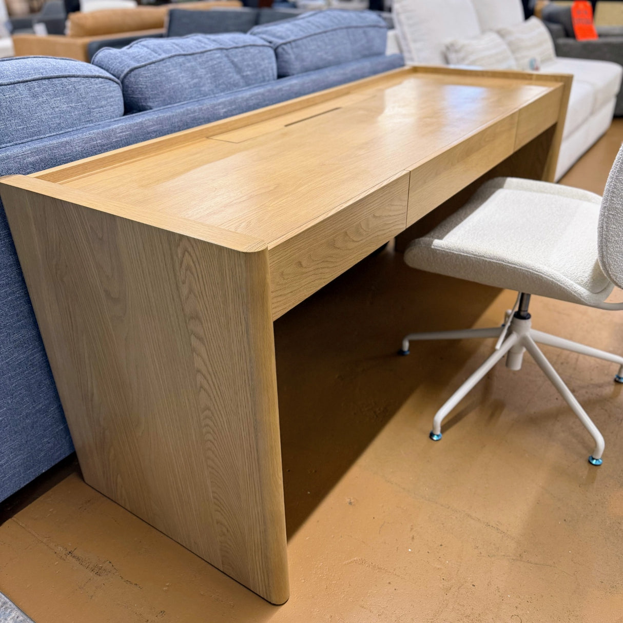 ARTICLE -Torme 70" Desk - White Oak