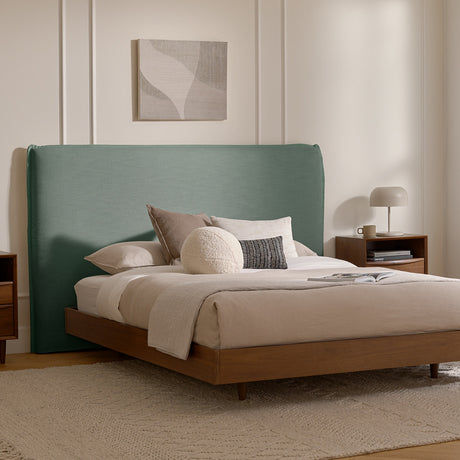 ARTICLE - Basi Queen Bed Frame - Walnut