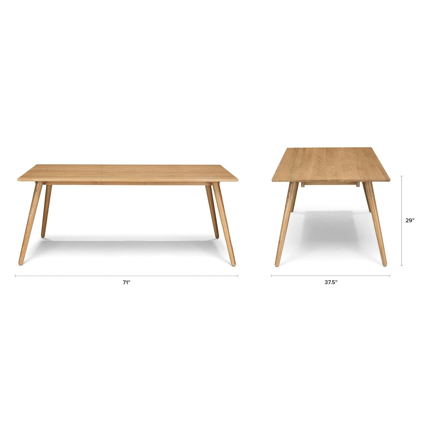 Article Seno Oak Table - Thumbnail 2