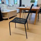 ARTICLE - Zina Outdoor Stackable Dining Chair - Ember Black