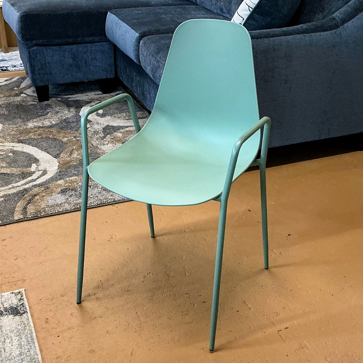 ARTICLE - Svelti Stackable Dining Armchair - Aloe Green